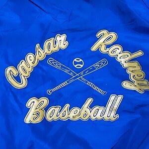 Vintage Caesar Rodney Baseball Jacket